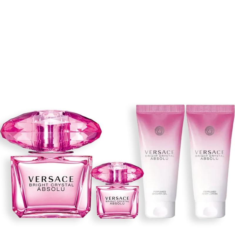 GIFT/SET BRIGHT CRYSTAL ABSOLU 4 PCS.  T 3.0 EDP SPRAY, 3.