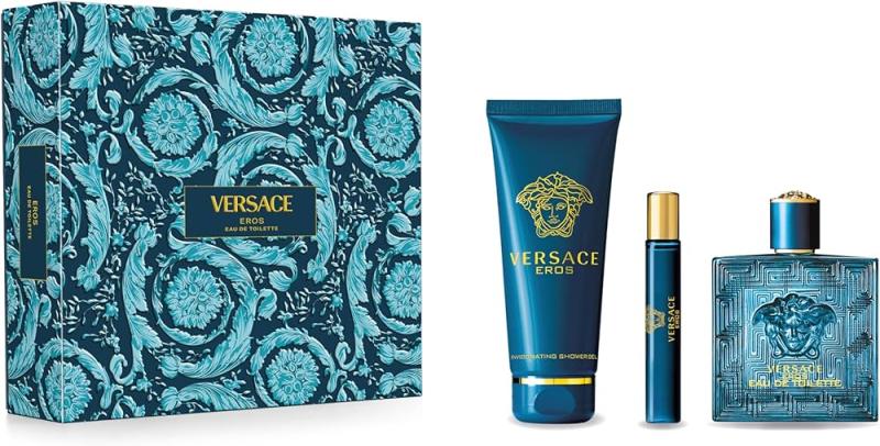 GIFT/SET VERSACE EROS 3 PCS. 3. BY VERSACE FOR MEN