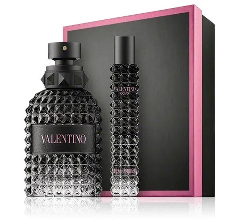 BORN IN ROMA BY VALENTINO SET 2 PCS.: 3.4 EAU DE TOILETTE SPRAY + By VALENTINO For Men