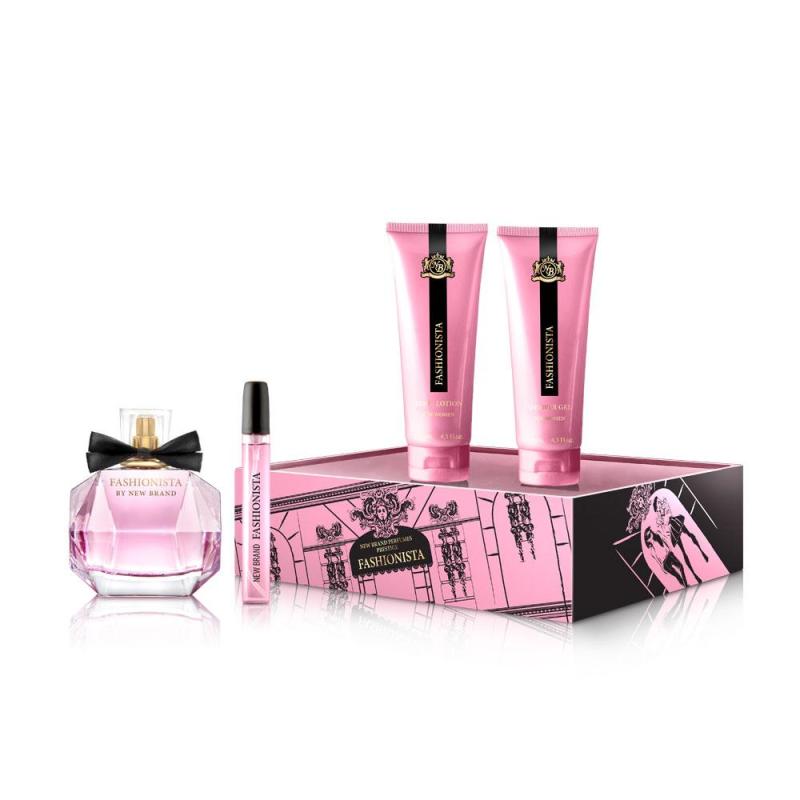 GIFT/SET FASHIONISTA 4 PCS.  3.3 FL
