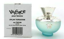 DYLAN TURQUOISE POUR FEMME TESTER BY VERSACE BY VERSACE FOR WOMEN