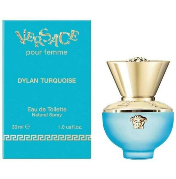 DYLAN TURQUOISE POUR FEMME BY VERSACE