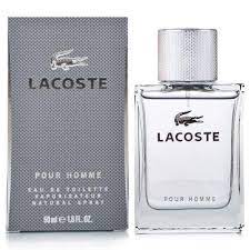 LACOSTE POUR HOMME GREY (M) 50ML EDT FOR MEN.