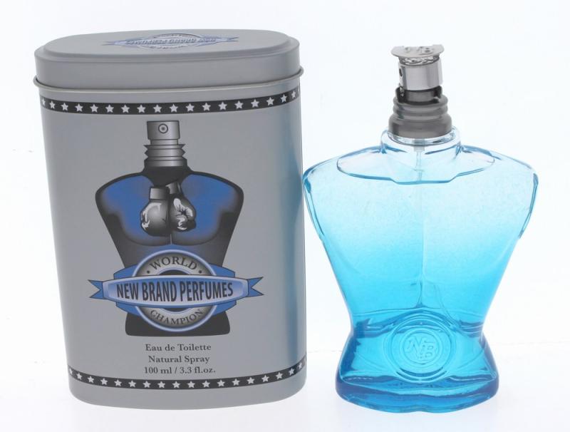 NEW BRAND WORLD CHAMPION BLUE(M)EDT SP By NEW BRAND For MEN