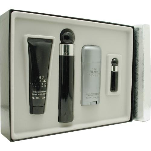 GIFT/SET 360 BLACK 4PCS. ( 3.4 FL