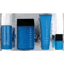 GIFT/SET 360 PURE BLUE BY PERRY ELLIS 4 PCS. 3.