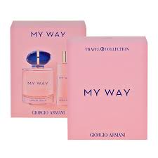 GIFT/SET ARMANI MY WAY 2 PCS.  90ML EDP + 15ML SPRAY (TRAVEL SET) FOR WOMEN. DESIGNER:GIORGIO ARMAN