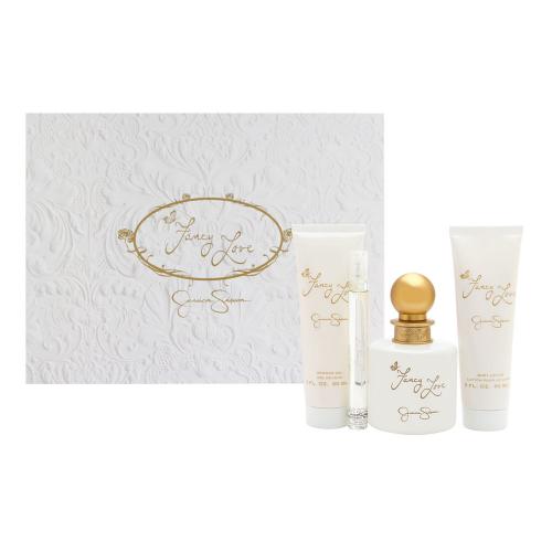 GIFT/SET FANCY LOVE 4 PCS.  3.4 FL By JESSICA SIMPSON For WOMEN