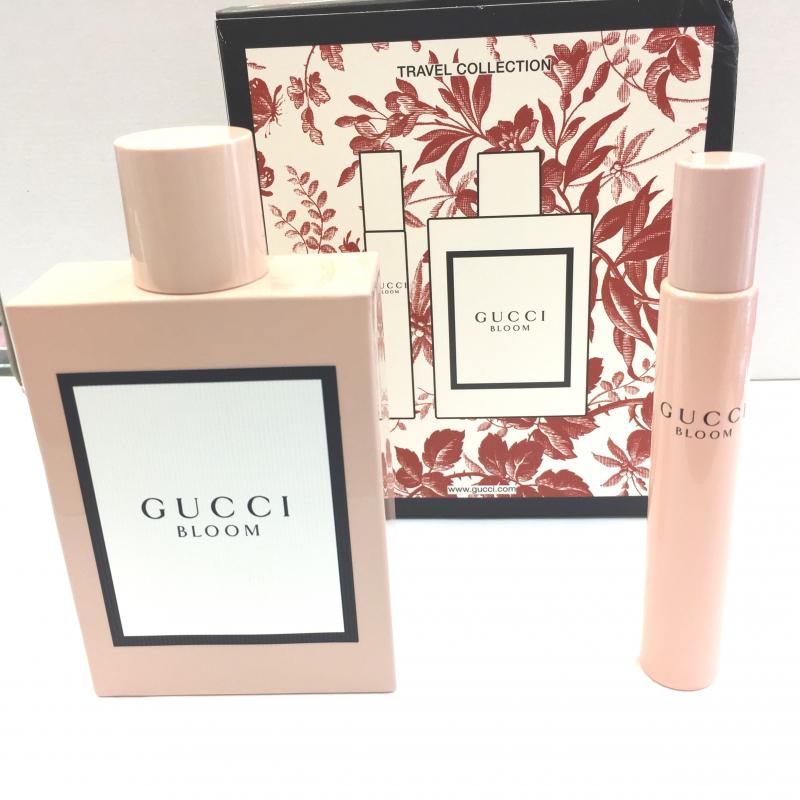 GIFT/SET GUCCI BLOOM 2 PCS  3.4 EDP, 10ML EDP FOR WOMEN. DESIGNER:GUCC By GUCCI For WOMEN