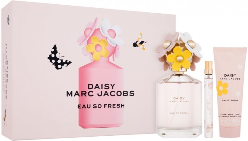 GIFT/SET DAISY EAU SO FRESH 3PCS.  4. By MARK JACOBS For WOMEN