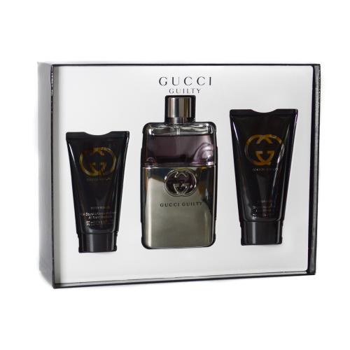 GIFT/SET GUCCI GUILTY 3 PCS. 3. By GUCCI For MEN