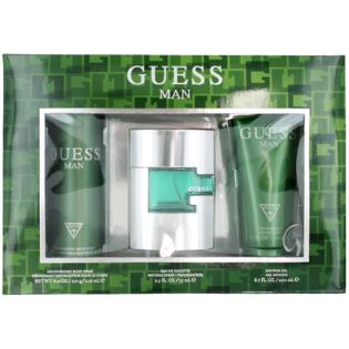 GIFT/SET GUESS MAN GREEN BOX 3PC  4.