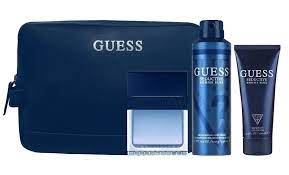 GUESS SEDUCTIVE HOMME BLUE 4PC SET: BY  FOR 60