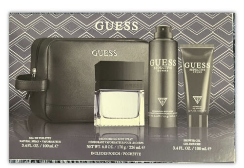 GIFT/SET GUESS SEDUCTIVE HOMME 4PC  3.