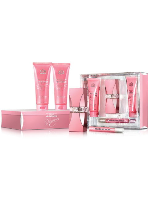 GIFT/SET 4 WOMEN DELICIOUS 4 PC  100 ML + EDP 20 ML + B/L 130 ML +S/G 130 ML) WOMEN. DESIGNER:NEW BRAN