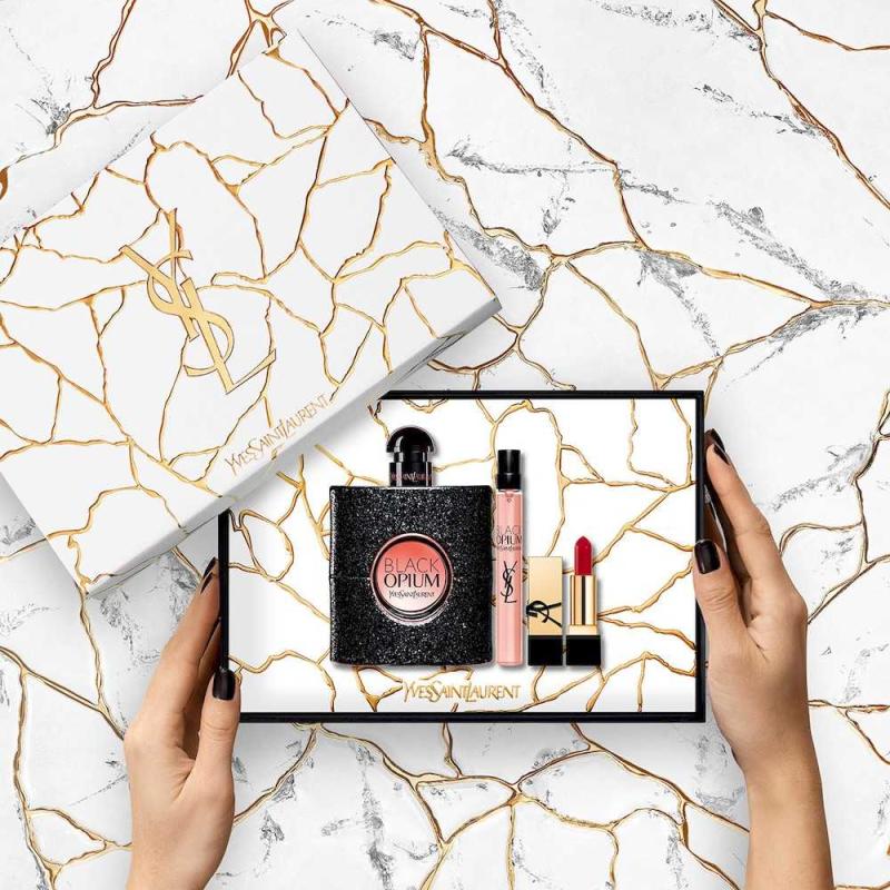 BLACK OPIUM 3PC: By YVES SAINT LAURENT For WOMEN