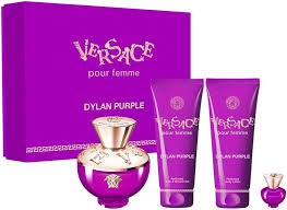 GIFT/SET DYLAN PURPLE BY VERSACE 4 PCS. 3.