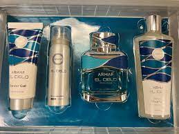 EL CIELO 4 PCS SET FOR MEN . By ARMAF LUXE STERLING PARFUMS For Kid