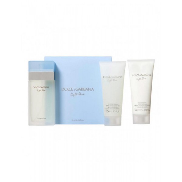 GIFT/SET LIGHT BLUE 3 PCS.  3.3 FL