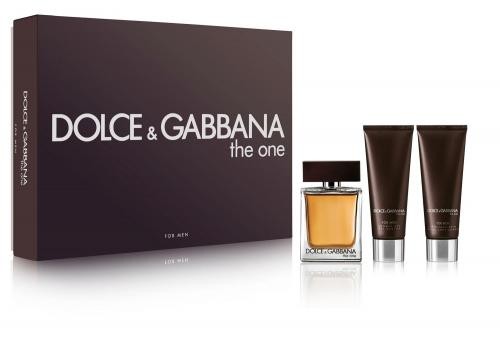 GIFT/SET THE ONE 3 PCS.  3.4 FL By DOLCE & GABBANA For MEN