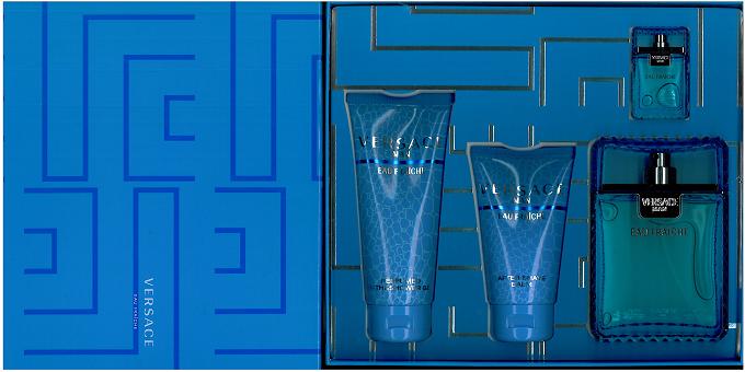GIFT/SET VERSACE EAU FRAICHE 3 PCS.: 3.4 FL
