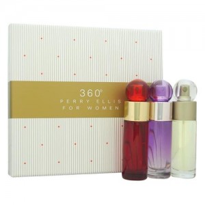 GIFT/SET 360 3 PCS.  1. BY PERRY ELLIS FOR WOMEN