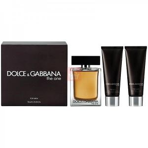 GIFT/SET THE ONE 3 PCS.  3.4 FL By DOLCE & GABBANA For MEN
