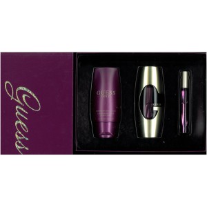 GIFT/SET GUESS GOLD 3PCS.(2. BY PARLUX FOR WOMEN