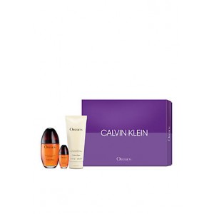 GIFT/SET OBSESSION 3PCS.(3.4 EDP SPRAY + 6. BY CALVIN KLEIN FOR WOMEN